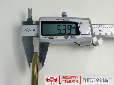 5.5*1寸半鐵線圓圈HQ032 箱包服裝配件的優(yōu)質(zhì)選擇